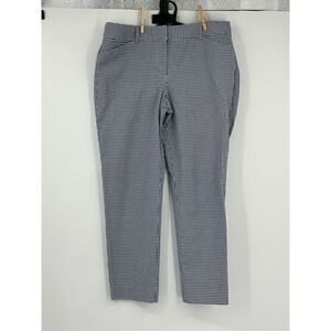 Talbots checkered pants size 12